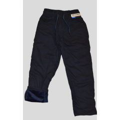 Синие,Утеплённые на флисе, Котоновые  брюки для мальчиков.Размеры 6-16.Фирма S&D